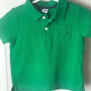 Janie and Jack Green Polo